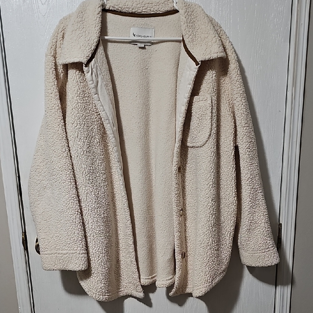 Koolaburra Cream Teddy Jacket